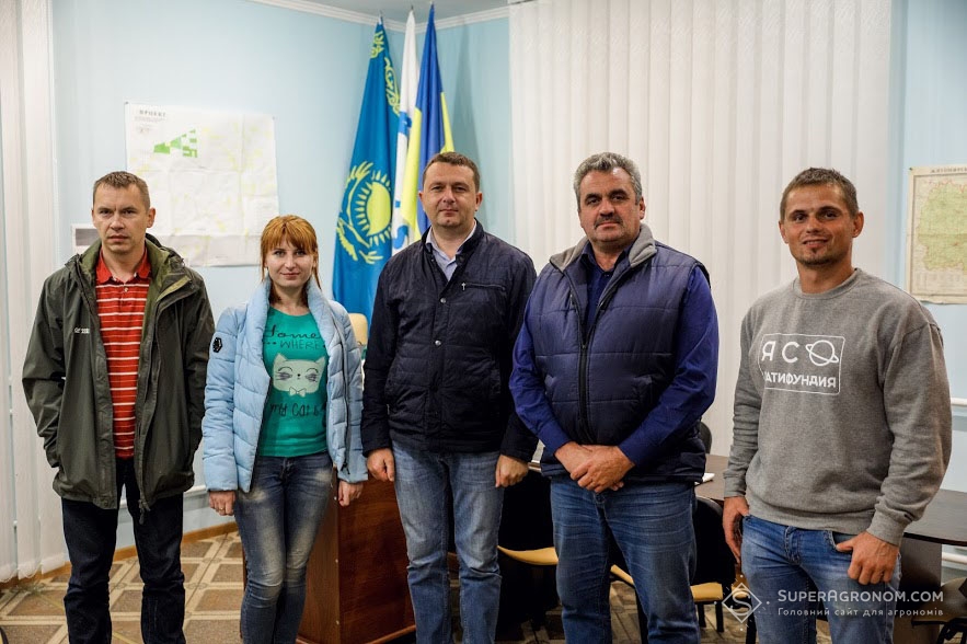 АгроЕкспедитори з керівниками підприємств "Кусто Агро Фармінг" і "Агролайн Україна"